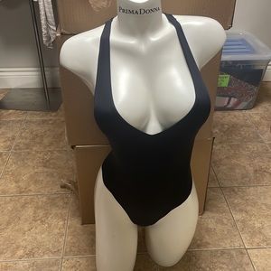 Vitamin A black one piece swimsuit classic